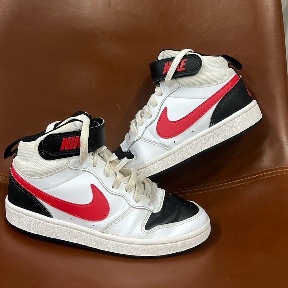 Nike mid high court shoes